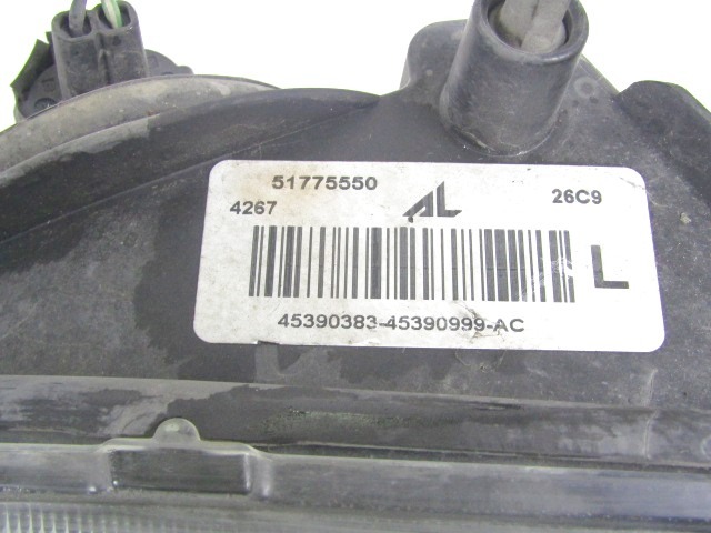 LEVA MEGLENKA OEM N. 51775550 ORIGINAL REZERVNI DEL LANCIA DELTA 844 MK3 (2008 - 2014) DIESEL LETNIK 2009
