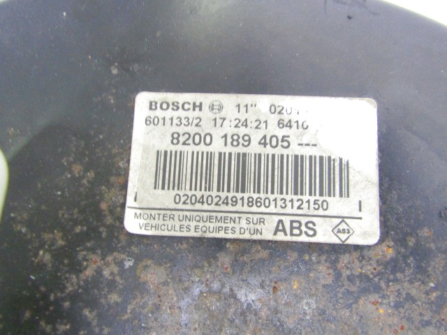 SERVO OJACEVALNIK ZAVOR S PUMPO OEM N. 8200189405 ORIGINAL REZERVNI DEL RENAULT MASTER JD FD ED HD UD MK2 R (2003 - 2010) DIESEL LETNIK 2006