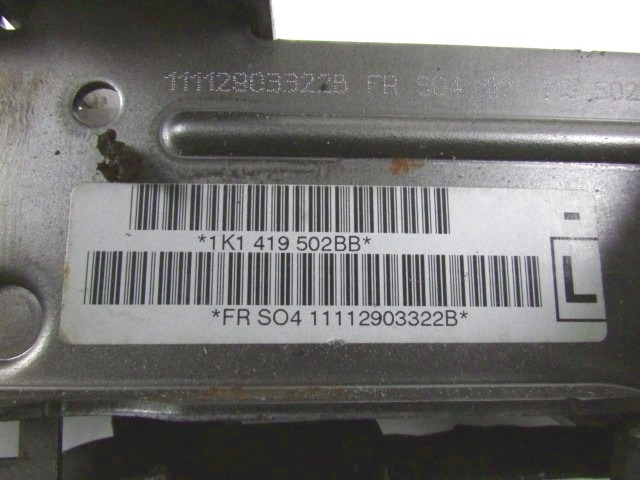 VOLANSKI DROG OEM N. 1K1419502BB ORIGINAL REZERVNI DEL VOLKSWAGEN GOLF VI 5K1 517 AJ5 MK6 (2008-2012) BENZINA LETNIK 2012