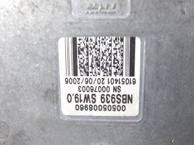 ELEKTRICNI SERVO VOLAN ENOTA OEM N. 1560731300 ORIGINAL REZERVNI DEL ALFA ROMEO 159 939 BER/SW (2005 - 2013) DIESEL LETNIK 2007