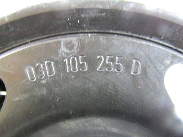 JERMENICA MOTORNE GREDI OEM N. 03D105255D ORIGINAL REZERVNI DEL VOLKSWAGEN POLO 6R1 6C1 (06/2009 - 02/2014) BENZINA LETNIK 2012