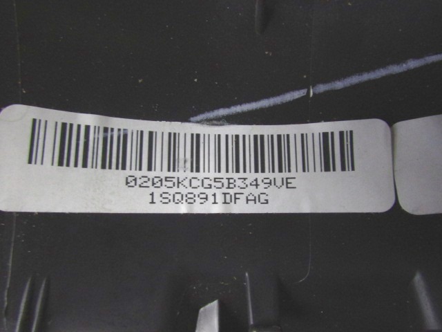 MONTA?NI DELI /  ARMATURNE PLOSCE SPODNJI OEM N. 1SQ891DFAG ORIGINAL REZERVNI DEL JEEP COMPASS MK49 MK1 R (2011 - 2017)DIESEL LETNIK 2012