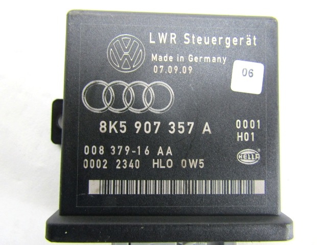 RACUNALNIK ZAROMETOV OEM N. 8K5907357A ORIGINAL REZERVNI DEL AUDI A4 B8 8K2 BER/SW/CABRIO (2007 - 11/2015) DIESEL LETNIK 2009