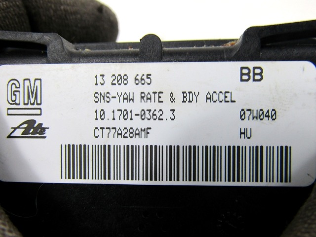 ESP OEM N. 13208665 ORIGINAL REZERVNI DEL OPEL ASTRA H A04 L48,L08,L35,L67 5P/3P/SW (2004 - 2007) DIESEL LETNIK 2007