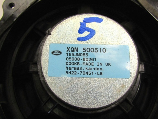 ZVOCNIKI OEM N. XQM500510 ORIGINAL REZERVNI DEL LAND ROVER RANGE ROVER SPORT L320 MK1 (2005 - 2010) DIESEL LETNIK 2008