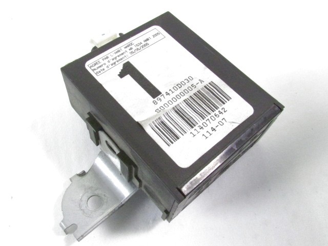 CENTRALNO ZAKLEPANJE OEM N. 897410D030 ORIGINAL REZERVNI DEL TOYOTA YARIS P9 MK2 (01/2006 - 2009) BENZINA LETNIK 2007
