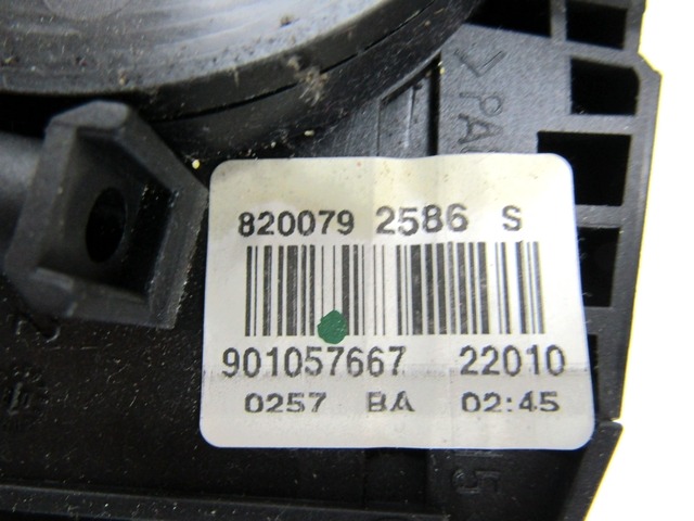 8200792586 DEVIOLUCI CON CONTATTO SPIRALATO ANELLO CONTATTO CLACSON DACIA SANDERO 1.4 G 55KW 5M 5P (2010) RICAMBIO USATO 