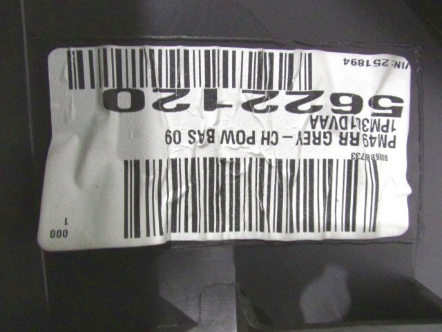 VRATNI PANEL OEM N. PNPDTDGCALIBERSV5P ORIGINAL REZERVNI DEL DODGE CALIBER (2006 -2012) DIESEL LETNIK 2010