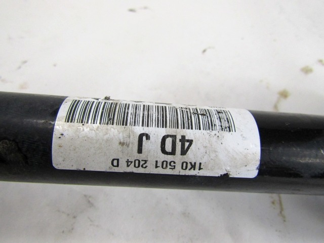 DESNA ZADNJA POGONSKA GRED  OEM N. 1K0501204D ORIGINAL REZERVNI DEL VOLKSWAGEN TIGUAN 5N MK1 (2007 - 2011)DIESEL LETNIK 2008