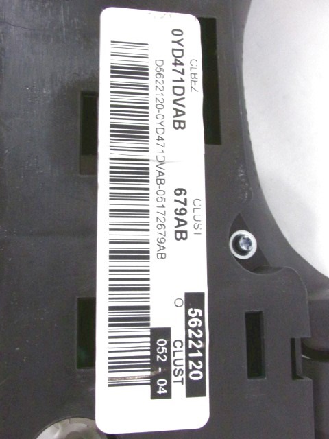KOMPLET ODKLEPANJE IN VZIG  OEM N. 19947 KIT ACCENSIONE AVVIAMENTO ORIGINAL REZERVNI DEL DODGE CALIBER (2006 -2012) DIESEL LETNIK 2010
