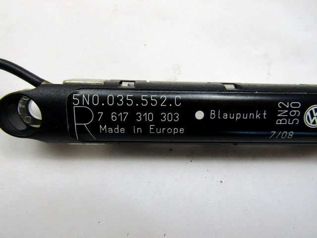 OJACEVALEC / ANTENA OEM N. 5N0035552C ORIGINAL REZERVNI DEL VOLKSWAGEN TIGUAN 5N MK1 (2007 - 2011)DIESEL LETNIK 2008