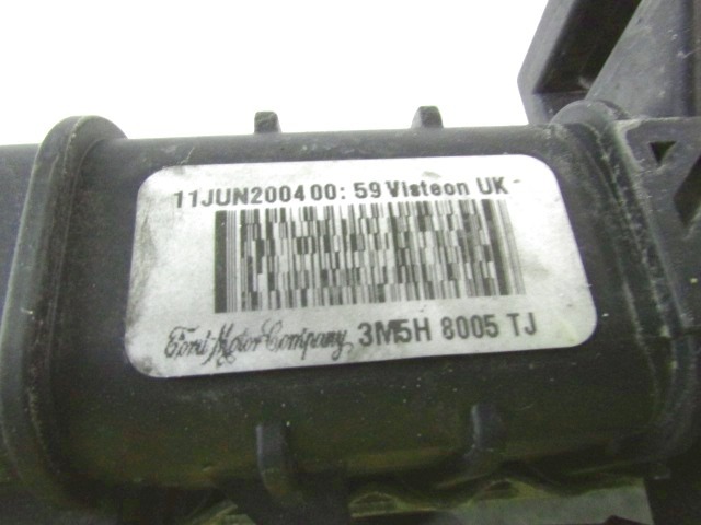 RADIATOR VODE OEM N. 3M5H-8005-TJ ORIGINAL REZERVNI DEL MAZDA 3 MK1 BK (2003 - 2009)DIESEL LETNIK 2005