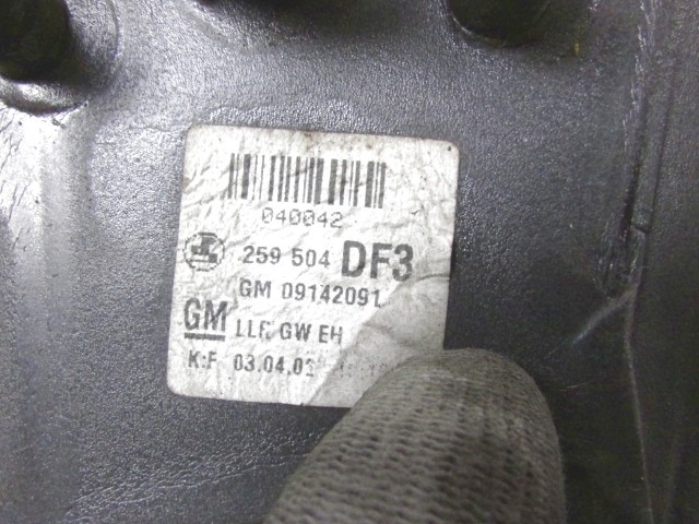 DESNO OGLEDALO OEM N. 9142091 ORIGINAL REZERVNI DEL OPEL ASTRA G T98 5P/3P/SW (1998 - 2003) DIESEL LETNIK 2002