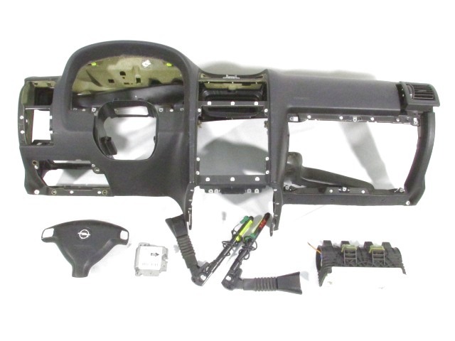 KIT AIRBAG KOMPLET OEM N. 9229302 ORIGINAL REZERVNI DEL OPEL ASTRA G T98 5P/3P/SW (1998 - 2003) DIESEL LETNIK 2002