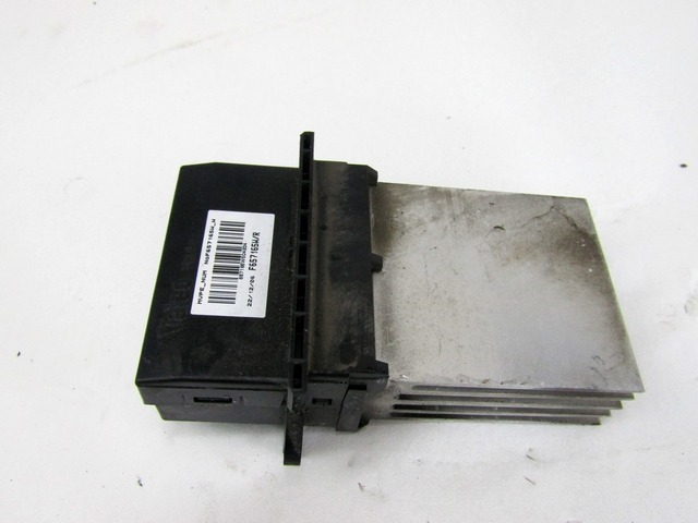 REGULATOR PREZRACEVANJA OEM N. F657165W ORIGINAL REZERVNI DEL RENAULT CLIO BR0//1 CR0/1 KR0/1 MK3 (2005 - 05/2009) DIESEL LETNIK 2007