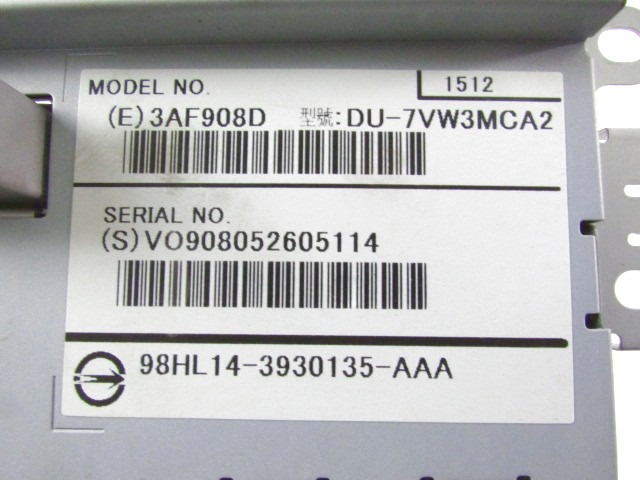 NAVIGCIJA  OEM N. 31382906 ORIGINAL REZERVNI DEL VOLVO V40 MK1 525 526 (2012 - 2016)DIESEL LETNIK 2016