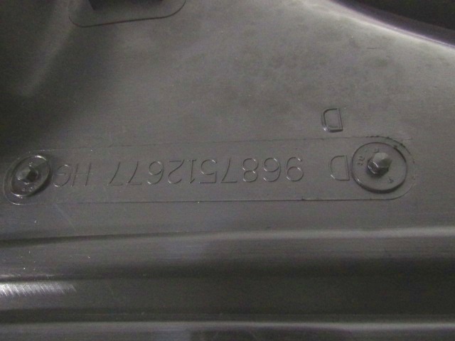 NOTRANJA OBLOGA PRAGA  OEM N. 9687512677 ORIGINAL REZERVNI DEL CITROEN C5 RD TD MK2 /TOURER/CROSS TOURER (2008 - 2017) DIESEL LETNIK 2011