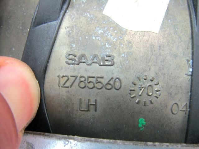 ZUNANJA KLJUKA SPREDNJA LEVA VRATA OEM N. 12785560 ORIGINAL REZERVNI DEL SAAB 9-3 YS3F MK2 BER/SW/CABRIO (2003 - 2006) DIESEL LETNIK 2004