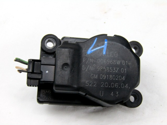 MOTORCEK OGREVANJA OEM N. 9180204 ORIGINAL REZERVNI DEL SAAB 9-3 YS3F MK2 BER/SW/CABRIO (2003 - 2006) DIESEL LETNIK 2004