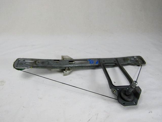 ROCNI SISTEM ZA DVIGOVANJE ZADNJEGA STEKLA  OEM N. 9900 MECCANISMO ALZACRISTALLO PORTA POSTERIORE MAN ORIGINAL REZERVNI DEL FORD FOCUS DAW DBW DNW MK1 BER/SW (1998-2001)DIESEL LETNIK 1999
