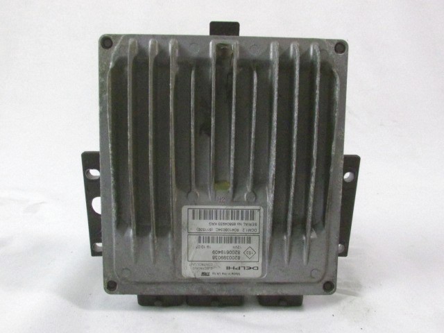 OSNOVNA KRMILNA ENOTA DDE / MODUL ZA VBRIZGAVANJE OEM N. 8200399038 ORIGINAL REZERVNI DEL NISSAN MICRA K12 K12E MK3 (2002 - 2010) DIESEL LETNIK 2008