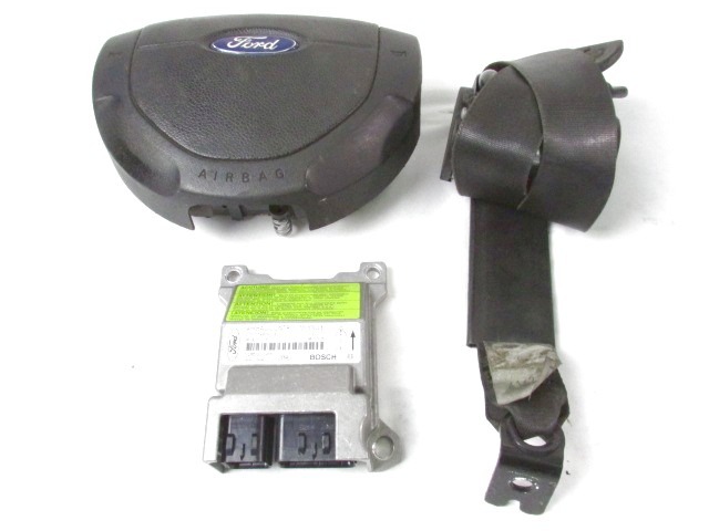 KIT AIRBAG KOMPLET OEM N. 20862 KIT AIRBAG COMPLETO ORIGINAL REZERVNI DEL FORD TRANSIT CONNECT/TOURNEO MK1 P65 P70 P80 (2002 - 2012) DIESEL LETNIK 2008