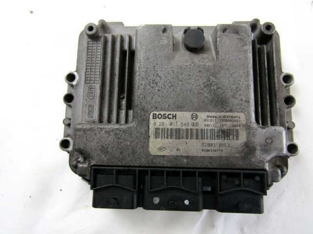 KOMPLET ODKLEPANJE IN VZIG  OEM N. 17734 KIT ACCENSIONE AVVIAMENTO ORIGINAL REZERVNI DEL RENAULT MEGANE MK2 BM0/1 CM0/1 EM0/1 KM0/1 LM0/1 BER/GRANDTOUR  (10/2002 - 02/2006) DIESEL LETNIK 2004