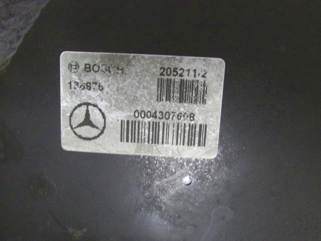 SERVO OJACEVALNIK ZAVOR S PUMPO OEM N. A0004311127 ORIGINAL REZERVNI DEL MERCEDES CLASSE V / VITO W638 (01/1999 - 12/2003) DIESEL LETNIK 2002