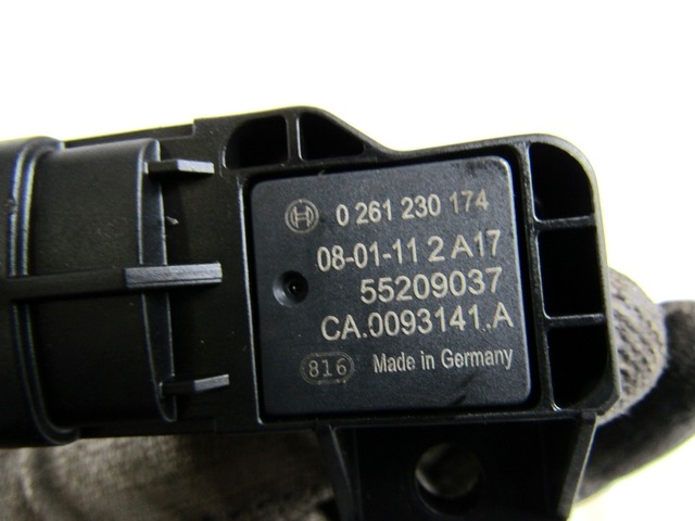 TLAK IZPUSNIH PLINOV SENZORJA OEM N. 55209037 ORIGINAL REZERVNI DEL FIAT GRANDE PUNTO 199 (2005 - 2012) BENZINA LETNIK 2008