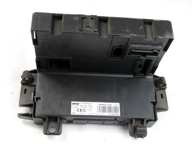 KOMPLET ODKLEPANJE IN VZIG  OEM N. 17640 KIT ACCENSIONE AVVIAMENTO ORIGINAL REZERVNI DEL FIAT PANDA 169 (2003 - 08/2009) DIESEL LETNIK 2007