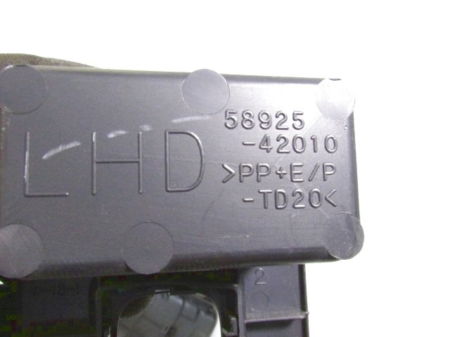 MONTA?NI DELI /  ARMATURNE PLOSCE SPODNJI OEM N. 58925-42010 ORIGINAL REZERVNI DEL TOYOTA RAV 4 A3 MK3 (2006 - 03/2009) BENZINA LETNIK 2008