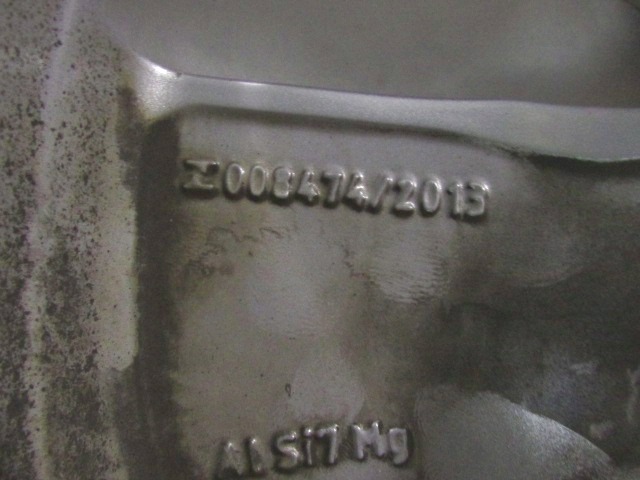 ALU KOLO 16 ' OEM N. 8W0601025A ORIGINAL REZERVNI DEL AUDI Q5 8R B8 (10/2008 - 06/2012) 16 LETNIK 5