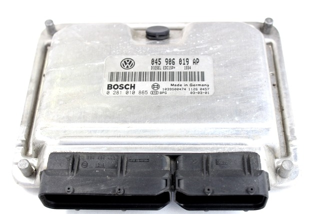 OSNOVNA KRMILNA ENOTA DDE / MODUL ZA VBRIZGAVANJE OEM N. 045906019AP ORIGINAL REZERVNI DEL VOLKSWAGEN POLO 9N (10/2001 - 2005) DIESEL LETNIK 2003