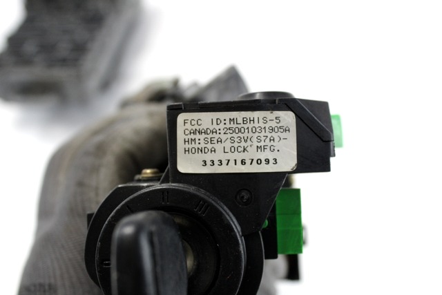 KOMPLET ODKLEPANJE IN VZIG  OEM N. 16522 KIT ACCENSIONE AVVIAMENTO ORIGINAL REZERVNI DEL HONDA CIVIC ES ET EM2 EU EP EV MK7 (2001 - 2006)DIESEL LETNIK 2003