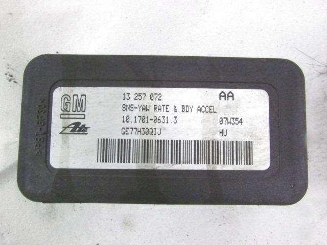 KONTROLA ESP ENOTA  OEM N. 13257072 ORIGINAL REZERVNI DEL OPEL ASTRA H A04 L48,L08,L35,L67 5P/3P/SW (2004 - 2007) DIESEL LETNIK 2007