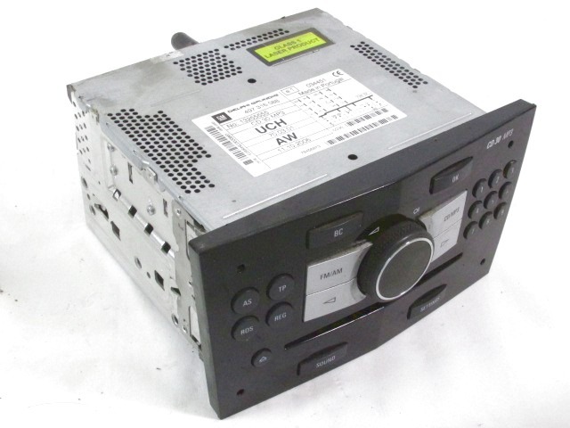 RADIO CD / OJACEVALNIK / IMETNIK HIFI OEM N. 13255555 ORIGINAL REZERVNI DEL OPEL ASTRA H A04 L48,L08,L35,L67 5P/3P/SW (2004 - 2007) DIESEL LETNIK 2007