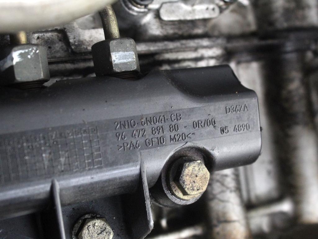 MOTOR OEM N. F6JA ORIGINAL REZERVNI DEL FORD FUSION JU (2002 - 02/2006) DIESEL LETNIK 2003