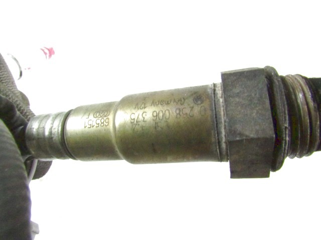 SONDA LAMBDA  OEM N. 258006375 ORIGINAL REZERVNI DEL ALFA ROMEO 147 937 R (2005 - 2010) BENZINA LETNIK 2006