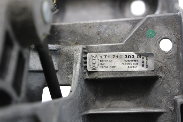 OEM N. 1T1711303G ORIGINAL REZERVNI DEL VOLKSWAGEN CADDY 2KB 2KJ 2CB 2CJ MK3 (2004 - 2010)DIESEL LETNIK 2007