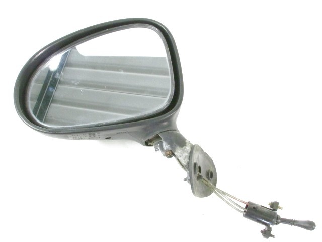96314384 SPECCHIETTO RETROVISORE ESTERNO MANUALE LATO SINISTRO GUIDA DAEWOO MATIZ 0.8 B 38KW 5M 5P (2000) RICAMBIO USATO 