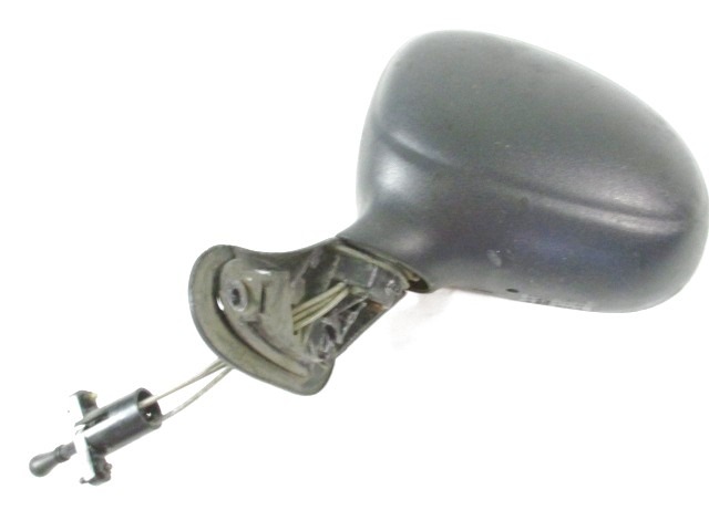 96314384 SPECCHIETTO RETROVISORE ESTERNO MANUALE LATO SINISTRO GUIDA DAEWOO MATIZ 0.8 B 38KW 5M 5P (2000) RICAMBIO USATO 