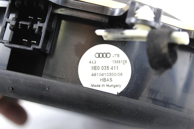 ZVOCNIKI OEM N. 8E0035411 ORIGINAL REZERVNI DEL AUDI A4 B7 8EC 8ED 8HE BER/SW/CABRIO (2004 - 2007) DIESEL LETNIK 2006