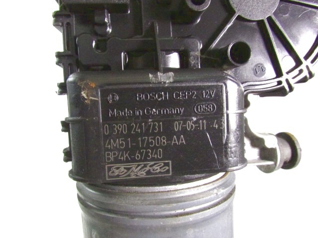 MOTORCEK PREDNJIH BRISALCEV OEM N. 4M51-175008-AA ORIGINAL REZERVNI DEL FORD FOCUS DA HCP DP MK2 BER/SW (2005 - 2008) DIESEL LETNIK 2007