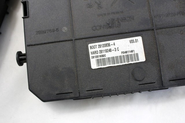 KOMPLET ODKLEPANJE IN VZIG  OEM N. 26611 KIT ACCENSIONE AVVIAMENTO ORIGINAL REZERVNI DEL PEUGEOT 308 4A 4B 4C 4E 4H MK1 BER/SW/CC (2007 - 2013) BENZINA LETNIK 2008