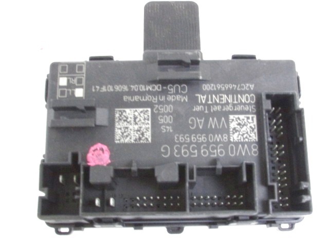 RACUNALNIK VRAT IN STEKEL OEM N. 8W0959593G ORIGINAL REZERVNI DEL AUDI A4 B9 BER/SW/ALLROAD (2015 - 2019)DIESEL LETNIK 2016