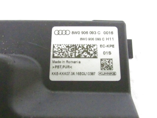 RACUNALNIK CRPALKE GORIVA  OEM N. 8W0906093C ORIGINAL REZERVNI DEL AUDI A4 B9 BER/SW/ALLROAD (2015 - 2019)DIESEL LETNIK 2016