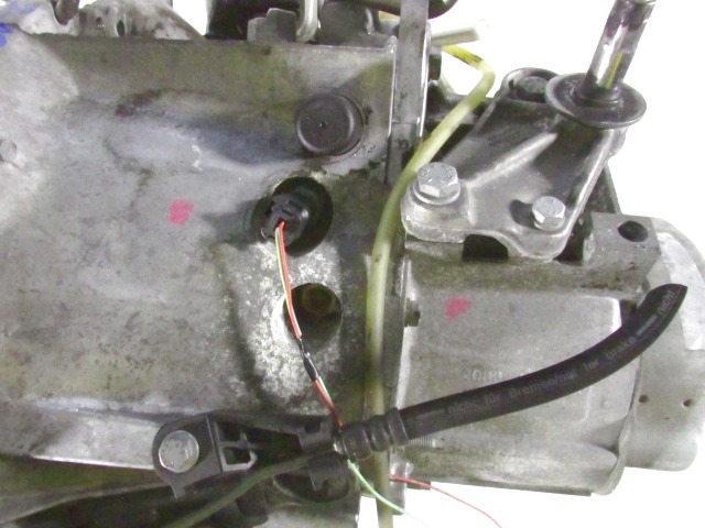 ROCNI MENJALNIK OEM N. 284113 CAMBIO MECCANICO ORIGINAL REZERVNI DEL PEUGEOT PARTNER TEPEE MK2 (2008 - 2015) DIESEL LETNIK 2009