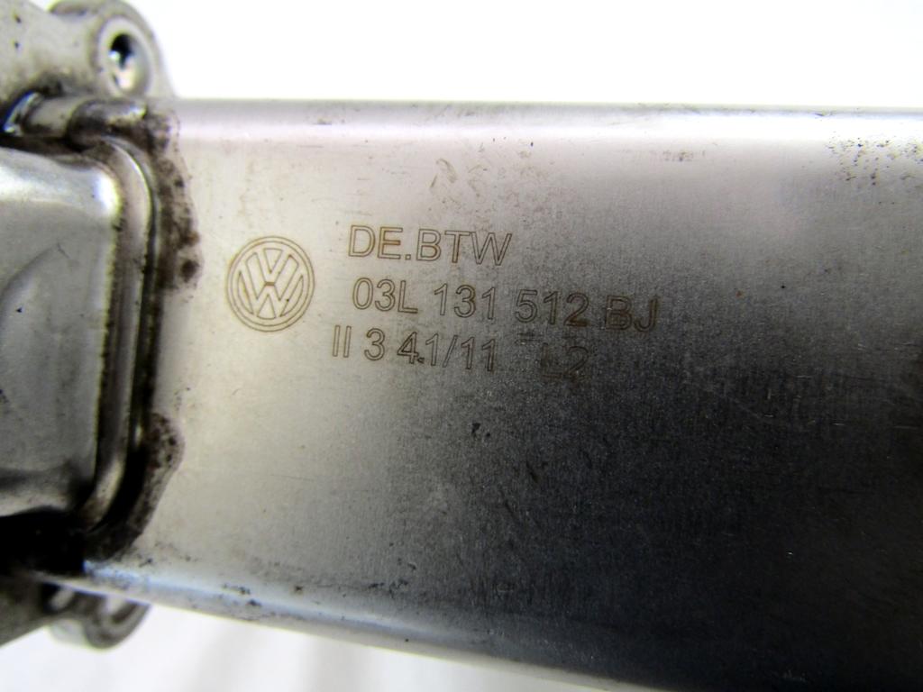 EGR VENTIL/IZMENJALNIK OEM N. 03L131512BJ ORIGINAL REZERVNI DEL SEAT LEON 1P1 MK2 (2005 - 2012) DIESEL LETNIK 2011