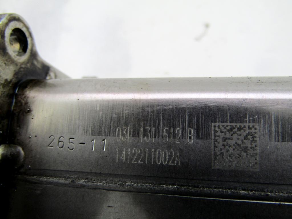 EGR VENTIL/IZMENJALNIK OEM N. 03L131512BJ ORIGINAL REZERVNI DEL SEAT LEON 1P1 MK2 (2005 - 2012) DIESEL LETNIK 2011
