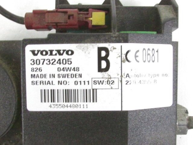RACUNALNIK TELEFONA  OEM N. 30732405 ORIGINAL REZERVNI DEL VOLVO XC90 275 MK1 (2002 - 2014)DIESEL LETNIK 2005